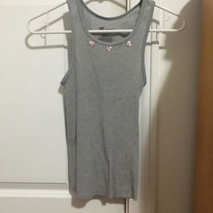 handmade rose tank top